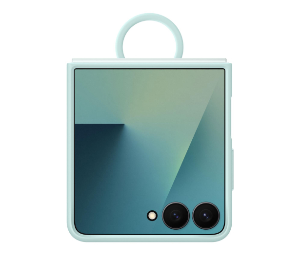 Samsung Ring Case Silicone  do Galaxy Z Flip7 light cyan - 1346820 - zdjęcie 5